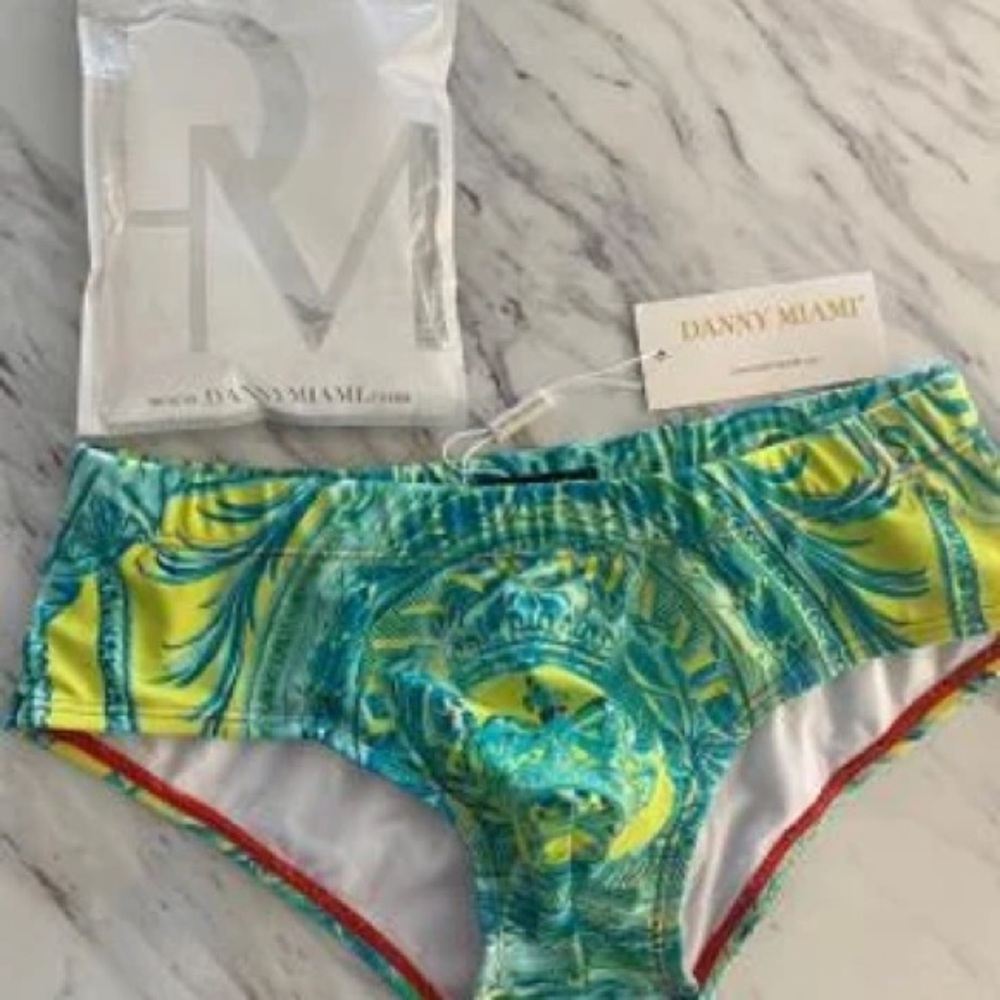 Danny Miami Tropical Swim Briefs (S)